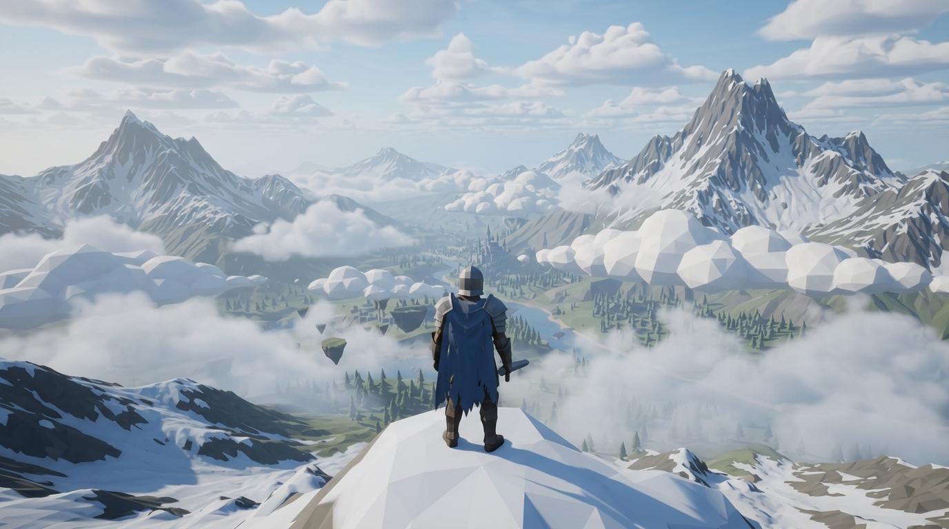 Maniatopia in-game scene
