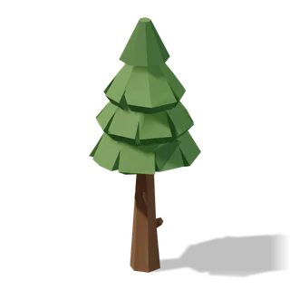 pine sapling 01, in the free edition
